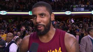 Kyrie Irving Postgame Interview | 12.25.16