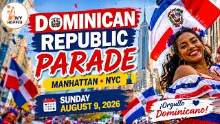 🇩🇴 Dominican Day Parade NYC LIVE 2026 | 44th Manhattan Parade • Desfile Dominicano EN VIVO NY Hopper