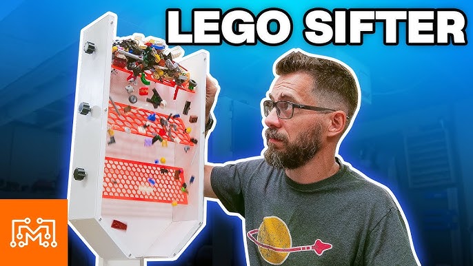 DIY Cheap Lego Pre Sorter. Separates Lego Into 6 Basic Size Categories!  Lego Color Sorter Next! 