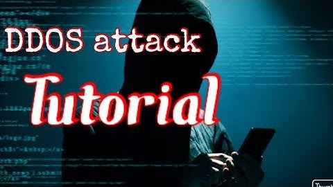 how to do DDOS attack(no root)