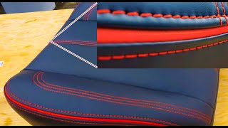 : How to Make Stunning Decorative Seams - UPHOLSTERY TIPS