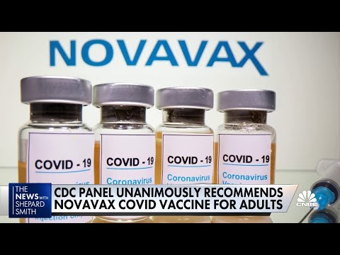 CDC panel unanimously recommends Novavax Covid vaccine for adults