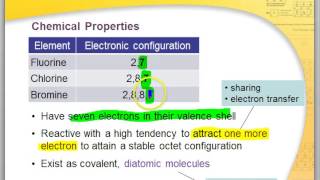 Information Periodic Table Part 8)   Halogens 2 Guide