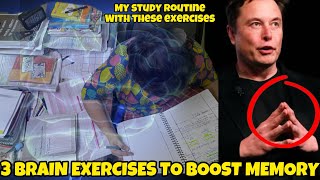 3 Brain Exercise To Boost Memory*Try this everyday for 5 min*THIS IS HOW I BOOST MY MEMORY FOR UPSC
