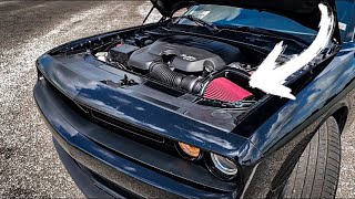 INSTALLING an Airaid Cold Air Dam Intake | 2019 Dodge Challenger SXT