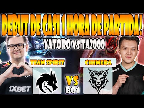 TEAM SPIRIT VS CHIMERA [BO1]YATORO, COLLAPSE VS TA2000, LORENOF - FISSURE PLAYGROUND #1 - DOTA 2