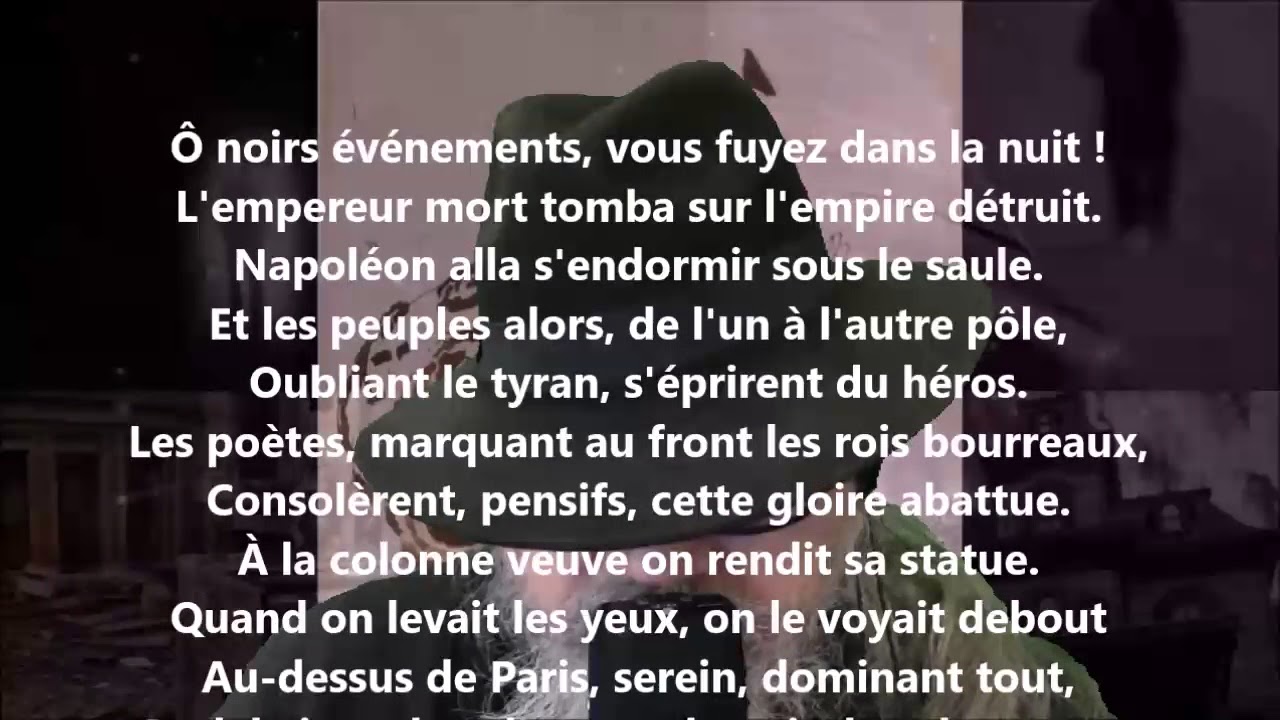 L'expiation IV - Victor Hugo lu par Yvon Jean - YouTube