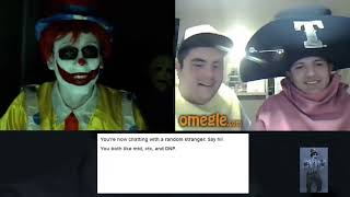 MarioTv REUP Creepy The Clown   I LOVE GETTING FLIPPED OFF   Omegle