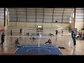 Goalball masculino (Manabí Vs  Loja)
