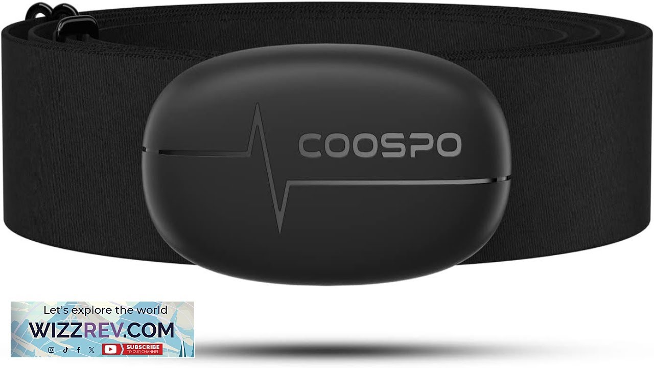 COOSPO H6 Heart Rate Monitor Chest Strap Bluetooth 4.0 ANT+ IP67 Chest