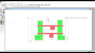PW3 CMOS - DESIGN 2 inputs NAND GATE LAYOUT USING L-EDIT SOFTWARE