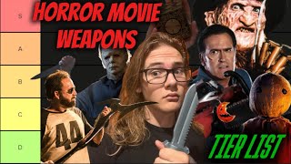 Horror Movie Signature Weapons Ranked! - Tier List