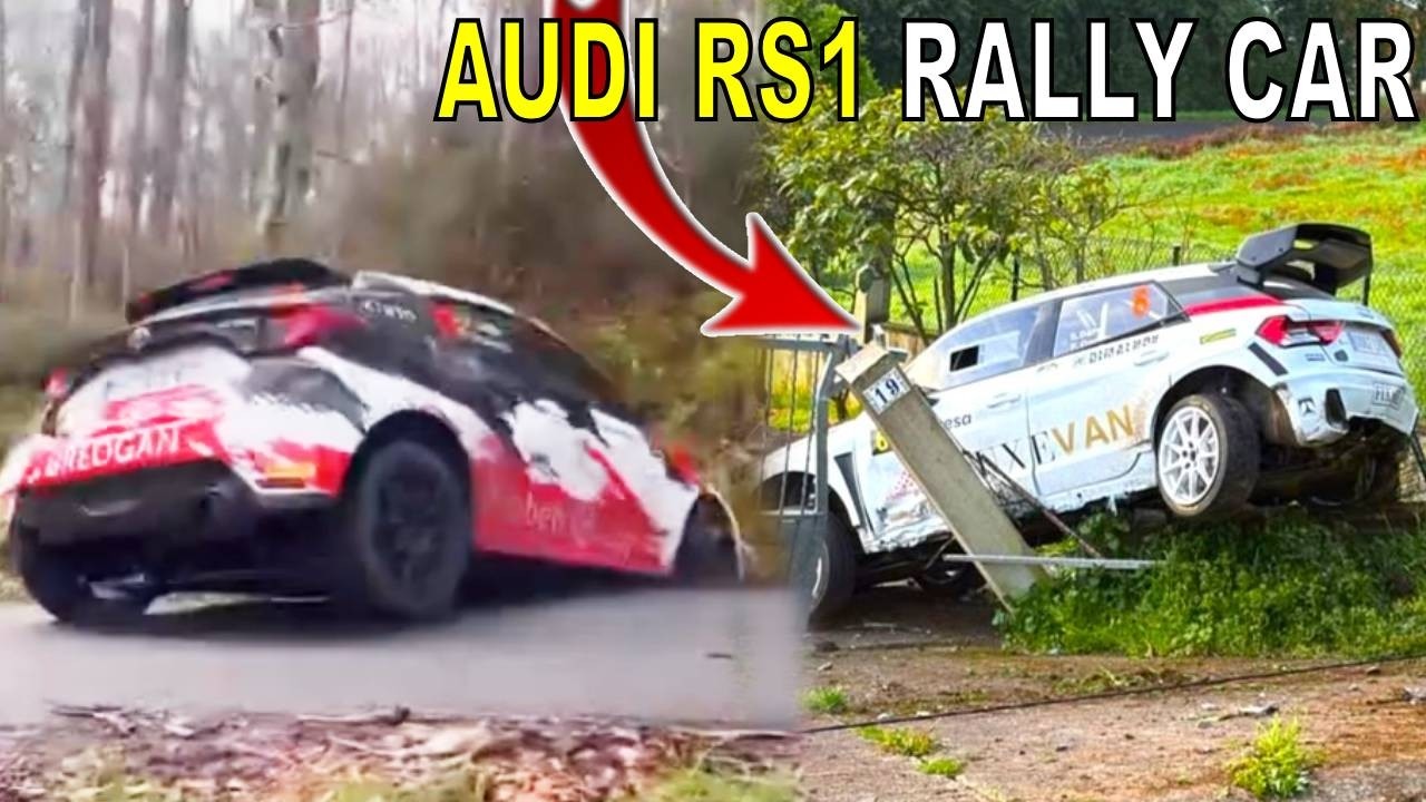 💥CRASH 🇪🇸 Rallye de A Coruña 2026 | AUDI RS1 VS AUDI QUATTRO | Highlights