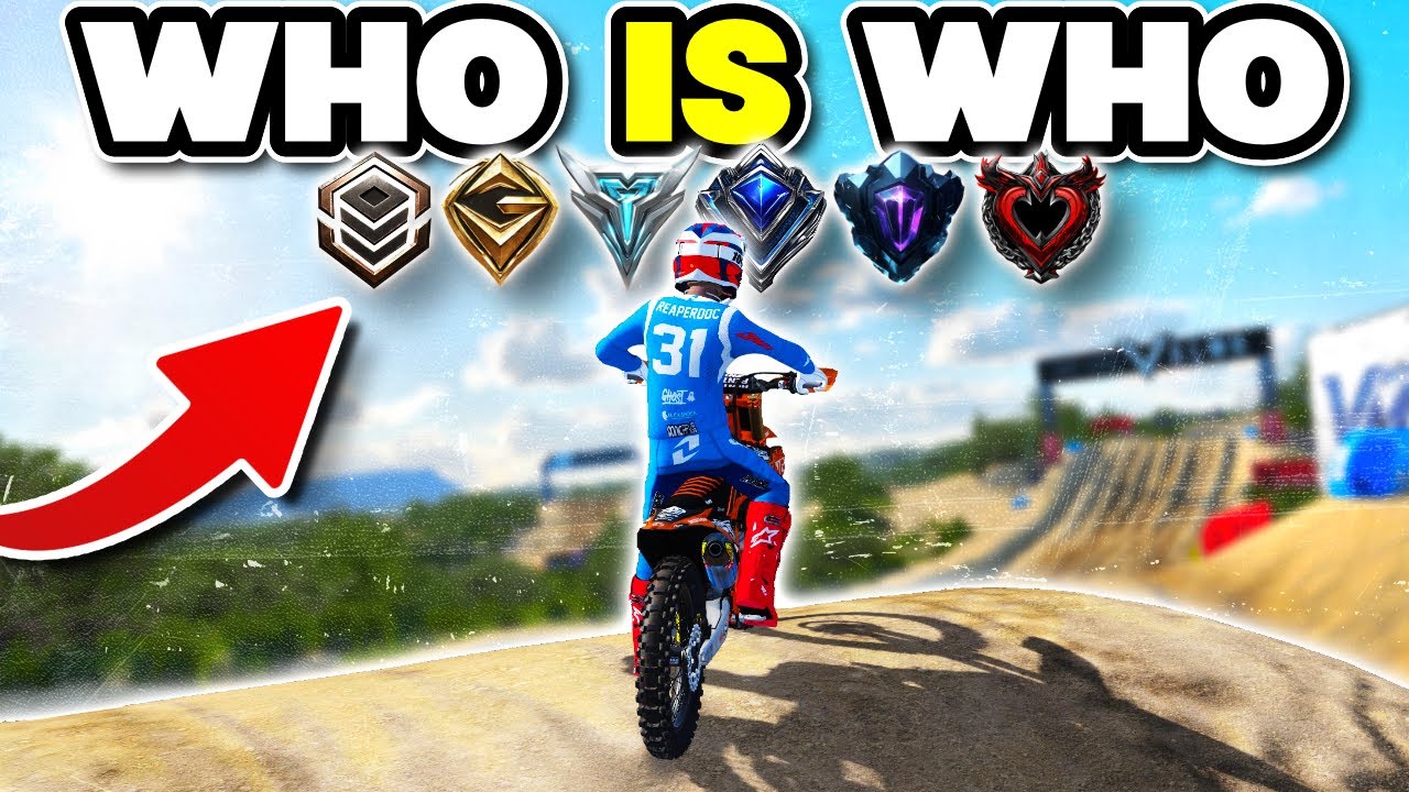 7 игроков UNDERCOVER MX Bikes... сможете ли вы угадать, кто есть кто?