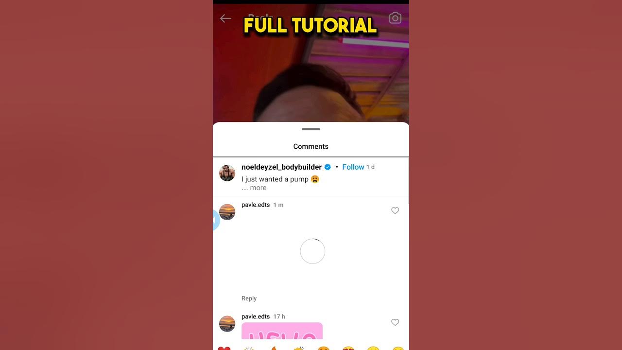 how-to-post-gifs-on-instagram-comments-full-tutorial-youtube