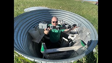 Pipe-crawling worm robot in action