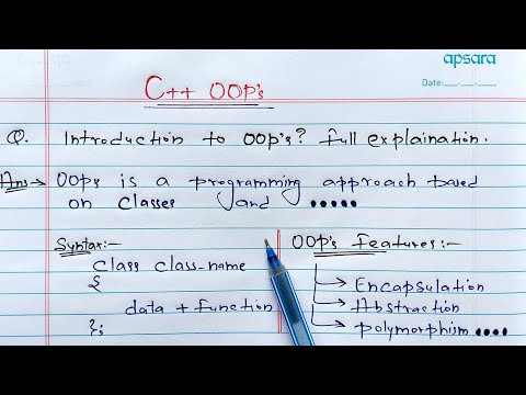 Vídeo: O que é OOP em C #?