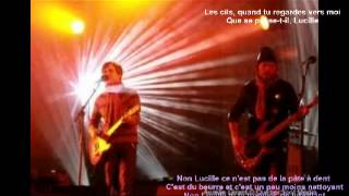 Les Trois Accords - Lucille - Lyrics chords