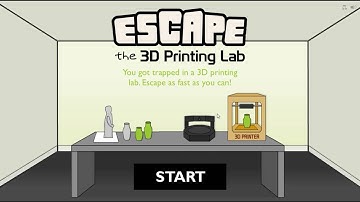 [Karim Muhtar] Escape the 3D Printing Lab Walkthrough