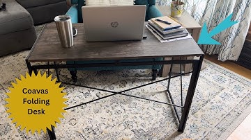 Coavas Rectangular Folding Desk Review