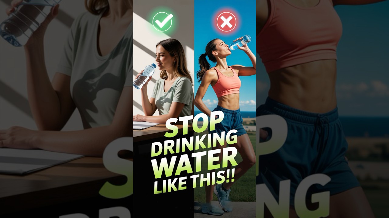 Why You Should Sit While Drinking Water | Avoid This Mistake 