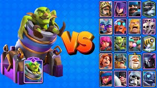 MORTERO EVOLUCIONADO vs TODAS LAS CARTAS TERRESTRES | Clash Royale