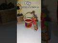 Handmade Holi Decoration Idea 🎨 | Mini Bucket and Pichkaari#trending #shorts #indianfestival #holi