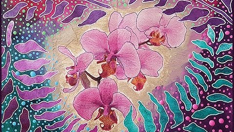 Art Journal  - Creating A Background Around A Focal Image