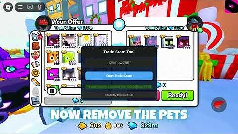 *INSANE* Pet Simulator 99 Trade Scam Script | MOBILE | ROBLOX | PS99 | GARGANTUAN PETS 🎁🎅