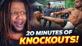 20 Minutes of the BEST Streetbeefs KNOCKOUTS