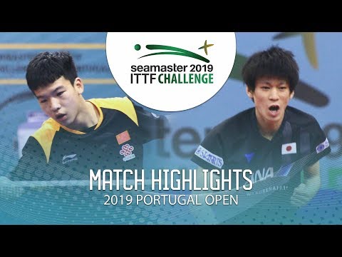 Xiang Peng vs Shunsuke Togami | 2019 ITTF Challenge Plus Portugal Open Highlights (U21-Final)