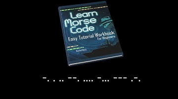 Learn Morse Code Book - Practice a-r (8)
