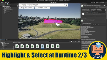 Highlight and Select an Object at the Runtime In Unity - Step2: Highlight C#