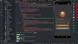 Signup and Signin - React Native Messenger Application - Cross-platform Application Development 1