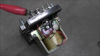 Military Army Generator 15KW Sticky Contactor Repair 3 Phase