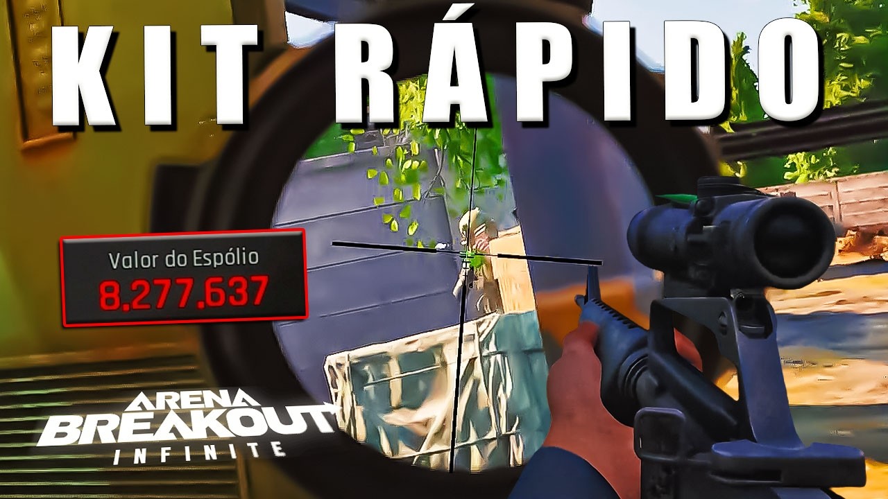 JOGUEI DE KIT RÁPIDO COM M16 NO ARENA BREAKOUT INFINITE