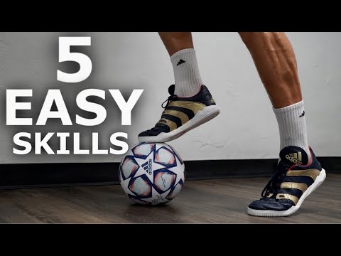 YouTube thumbnail: Improve Your Skills in 5 Minutes | 5 EASY Ball Mastery Skills
