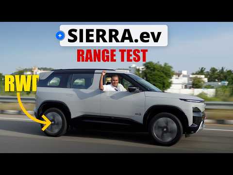 Range Test of Tata SIERRA EV RWD