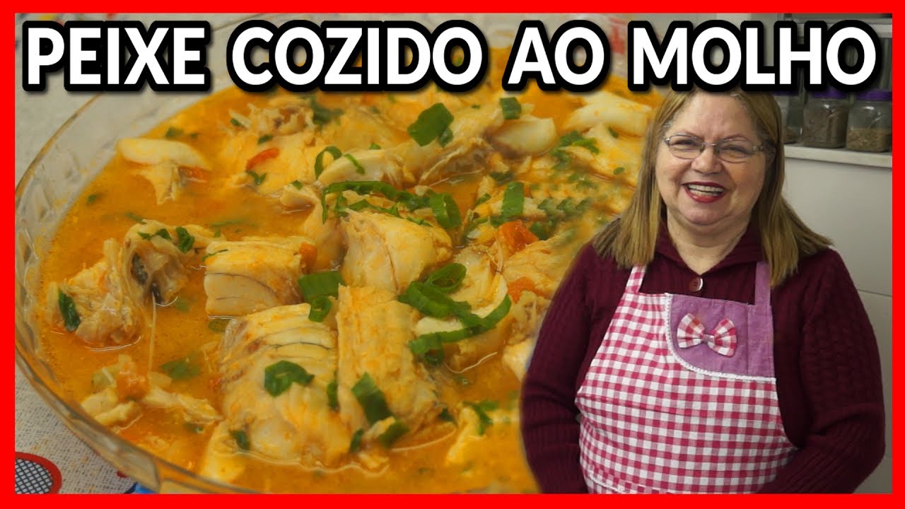 PEIXE COZIDO AO MOLHO