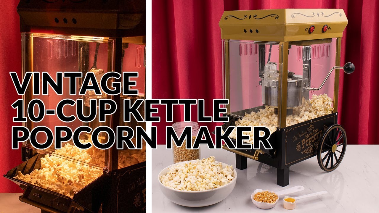 RKP630  Retro 2.5 oz Kettle Popcorn Maker 