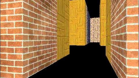 SABRE (raycasting engine for Game Editor) - view bobbing & higher walls test