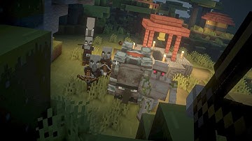 I was INSIDE a MINECRAFT TRAILER | Minecraft 1.19.2 | BareBones x FreshAnimations