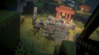 I was INSIDE a MINECRAFT TRAILER | Minecraft 1.19.2 | BareBones x FreshAnimations