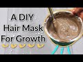 Ayurvedic Hair Care Regimen |How to Make A MOISTURIZING Hair GROWTH MASK on 4C Natural Hair