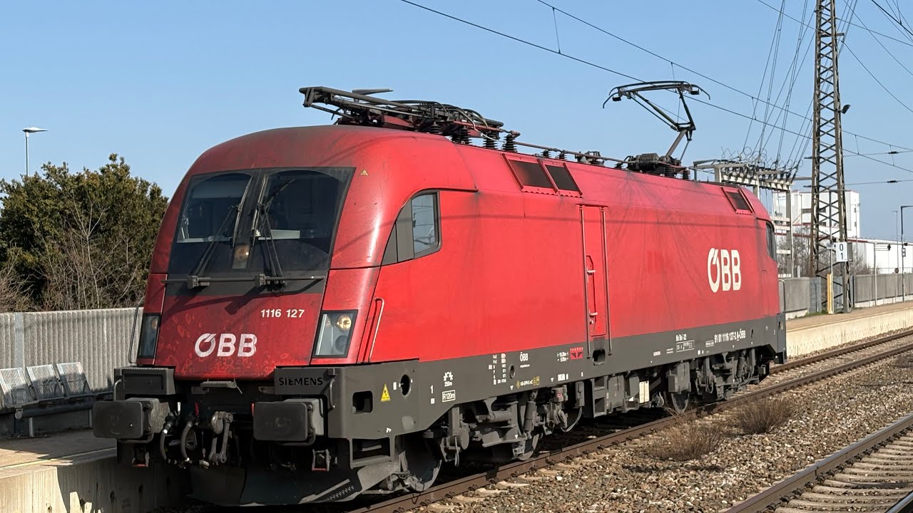 Vonatok Parndorf állomáson