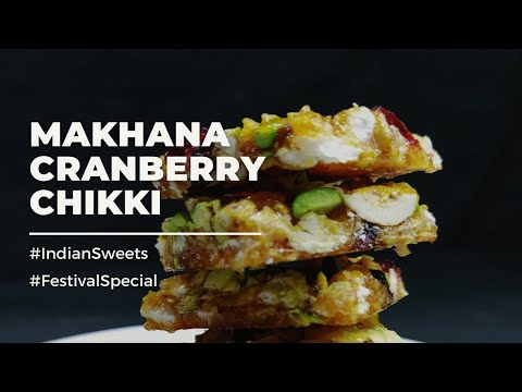 Makhana Cranberry Chikki