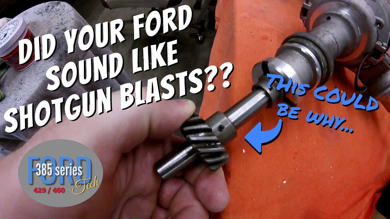 429 & 460 Ford Distributor Trouble Backfires! A Weakness and