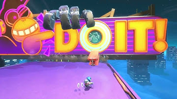 Astro Bot - Mighty Chewy (Boss Level) - 1 Bot Walkthrough