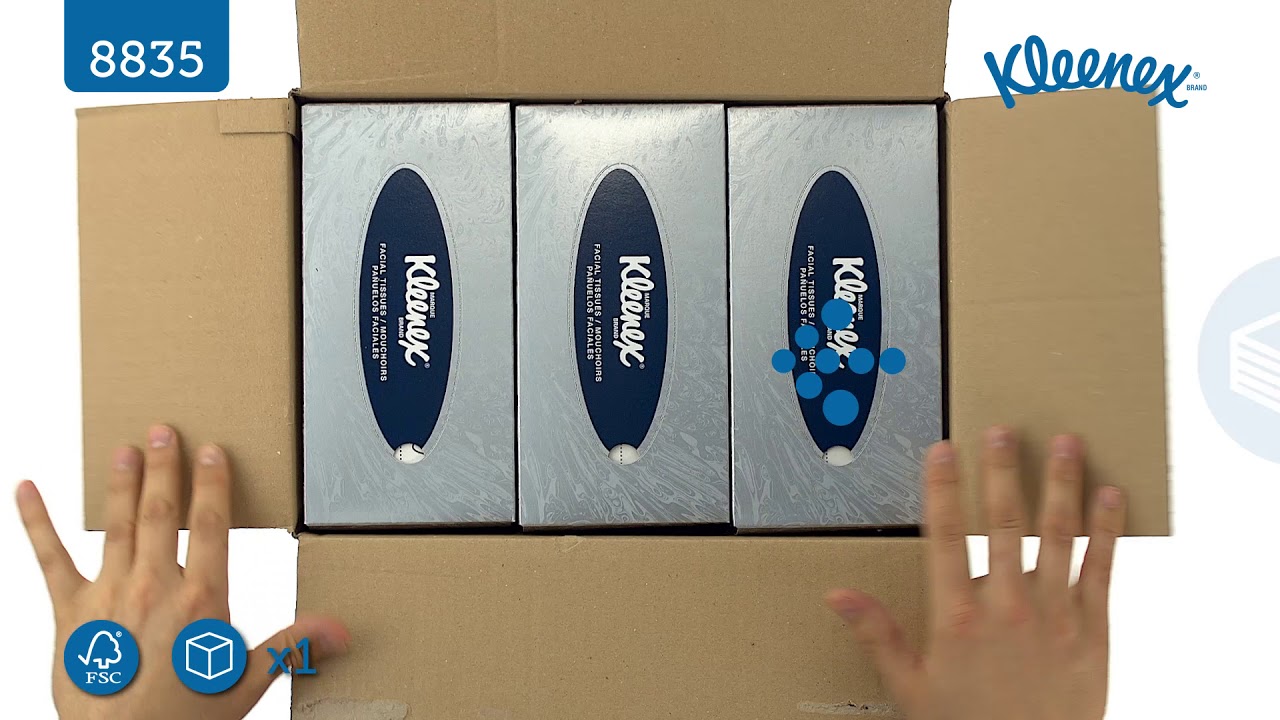 8835 KLEENEX® Facial Tissue - Standard