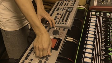 Red Wing Dub Techno Session #10 Analog four MK2 and MachineDrum 【Hard Ware Only】